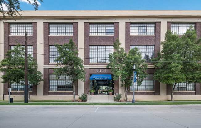 The Continental Lofts Building Exterior - Deep Ellum Lofts, Dallas, Texas, TX