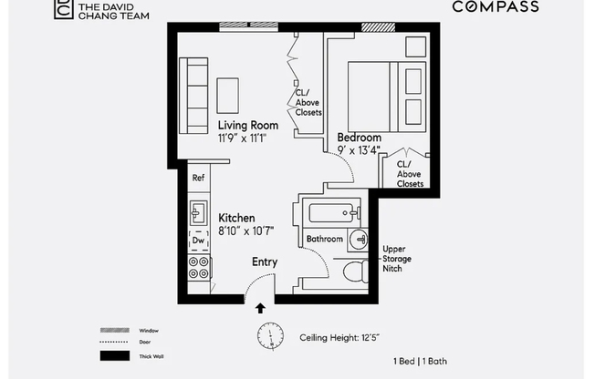 1 bed, 1 bath, $3,270, Unit 407