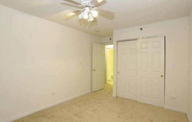 Bedroom With Closet at Lansing Riverwood, LLC, Lansing, 60438