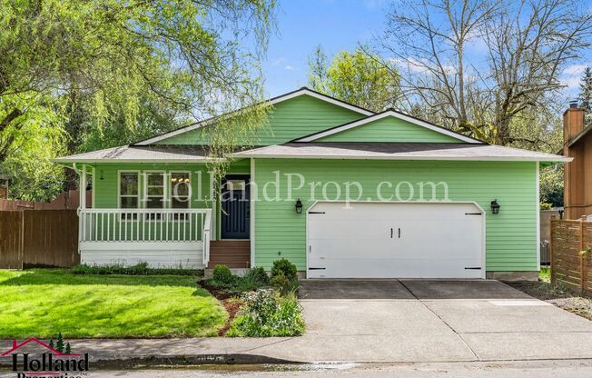 Single level Beautiful home located on Fanno Creek Trail