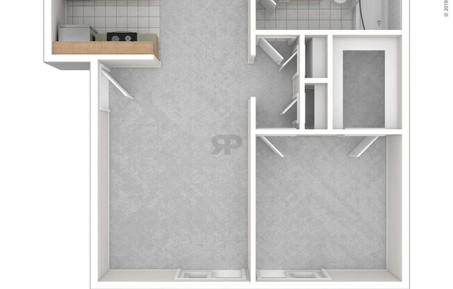 1 bed, 1 bath, 686 sqft, $831