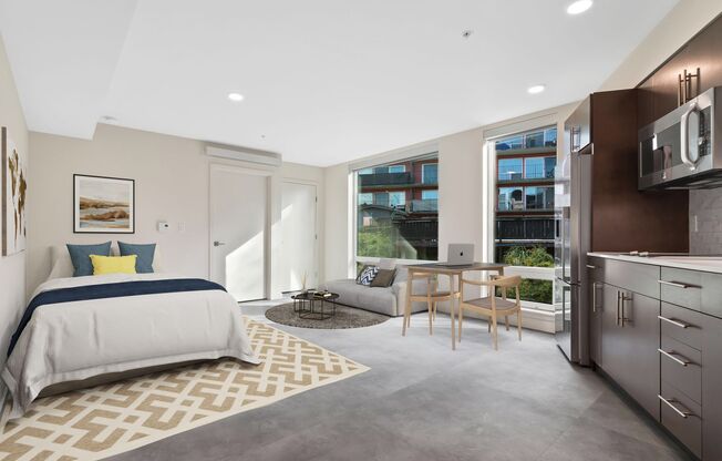 Studio, 1 bath, 357 sqft, $1,825, Unit 514