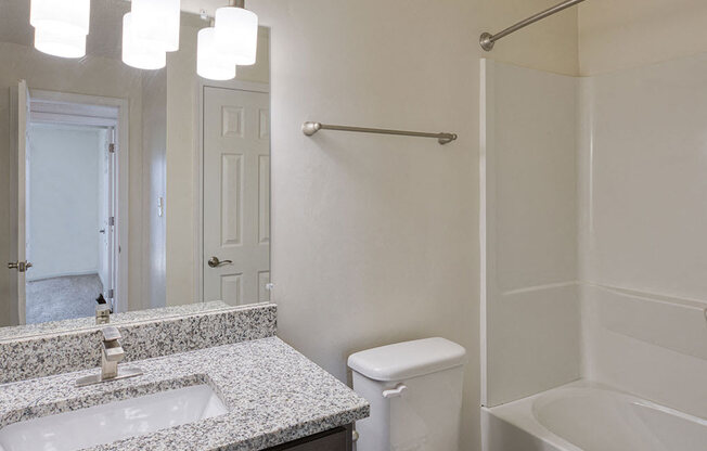 Bath 2 at Latitudes Apartments in Virginia Beach