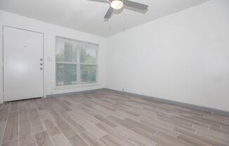 a person standing in a room
