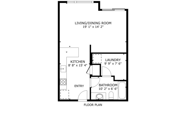 Studio, 1 bath, 541 sqft, $1,099, Unit 518