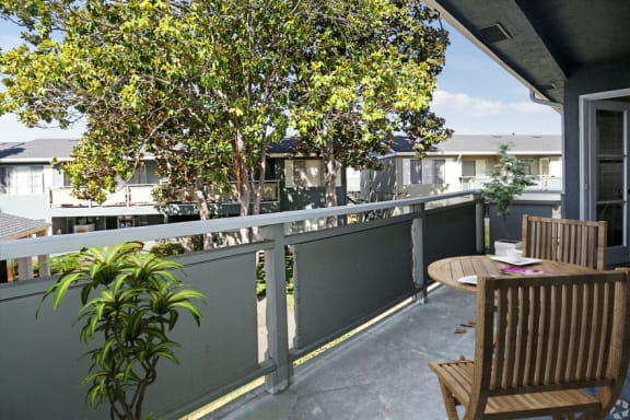 Private Balconies available at Pinebrook Apartments | Fremont, CA