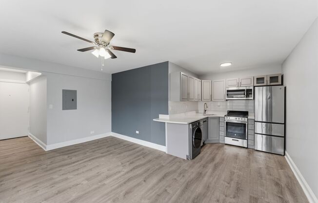 1 bed, 1 bath, 485 sqft, $1,795, Unit 401