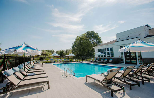 the swimming pool at the resort at governors crossing