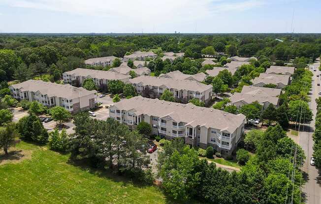 Villas at Cordova Aerial