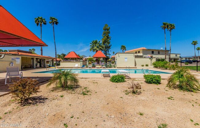 Absolutely Stunning Remodeled 2 Bedroom Condo in Fountain Hills!!!  New Kitchen, New bathroom, Tile Throughout!!!  Private pool for 4 plex!!!  Available NOW!!!