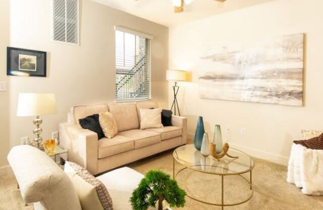 Expansive Living Room at San Moritz Apartments, Utah