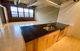 Stunning Industrial-Contemporary One Bedroom Condo- Parking included!