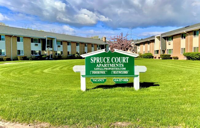 Spruce Court Apartment - Greenfield WI - Call 262-420-0390 to schedule a showing