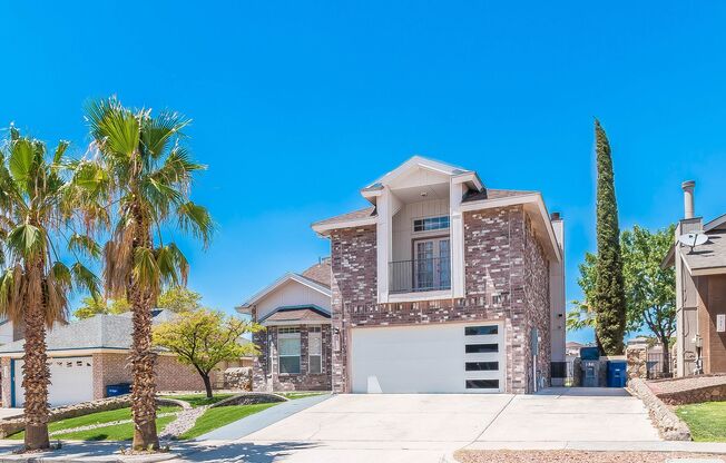 3 bedroom, 2.5 bath home in West El Paso!