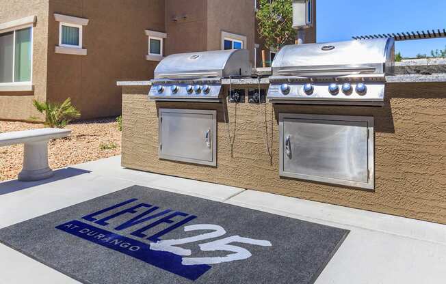 BBQ outdoor at Level 25 at Durango by Picerne, Las Vegas, Nevada