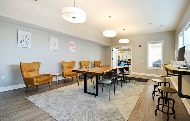 our apartments showcase a naturally well lit living room