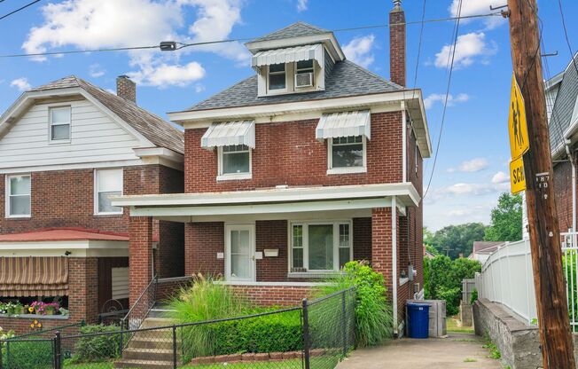 4 bed 1 bath - newly updated, central air, nice Beechview location.