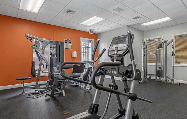 our gym is equipped with state of the art equipment including cardio machines and weights