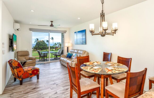 Beautifully Fully Furnished 2 Bed, 2 Bath at Wailea Fairway Villas with Stunning Ocean Views