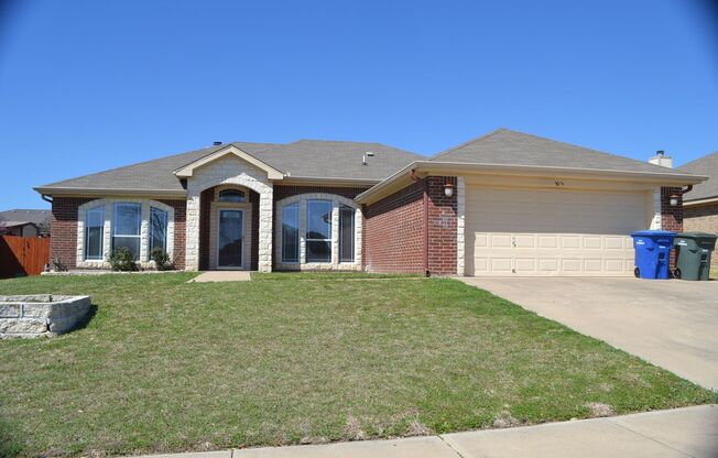 3Bed/2 Bath in desired neighborhood in Copperas Cove minutes from Fort Cavazos