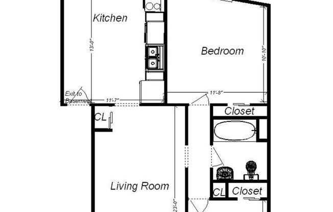 2 beds, 1 bath, 785 sqft, $1,299, Unit 3217 Brereton St. #1
