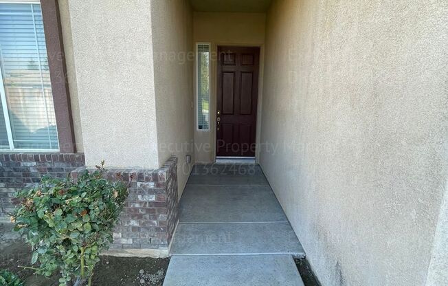 4 bedrooms/ 2 bathrooms, with a patio.