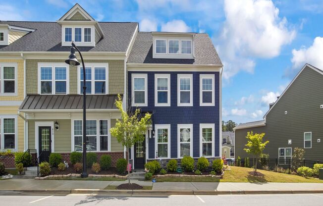 End Unit Townhome with many Upgrades - Downtown Wake Forest!