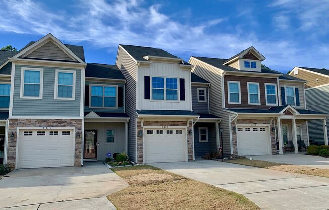 3 Bedroom | 2.5 Bath Holly Springs Townhome with Garage