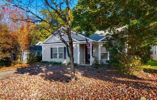 Charming Ranch Home in Apex with Vaulted Ceilings and Fenced Backyard!