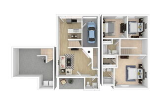 3 beds, 2.5 baths, 1,612 sqft, $2,065