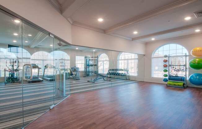 Two State-Of-The-Art Fitness Facility With Yoga And Strength Training at Village Center Apartments At Wormans Mill*, Frederick, MD, 21701