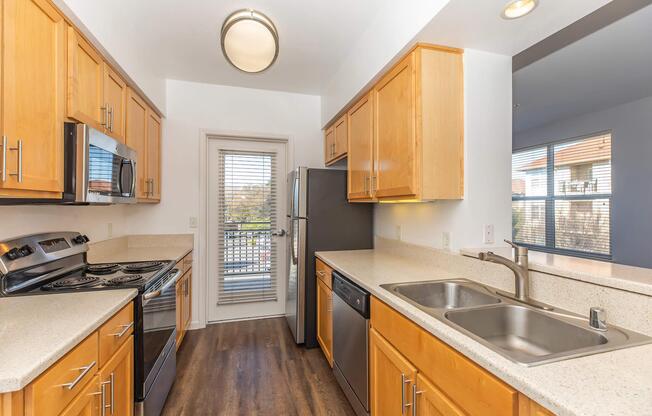Kitchen at The Village at Town Center in El Cerrito CA