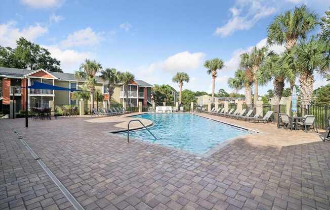 Outdoor Pool with Sundeck