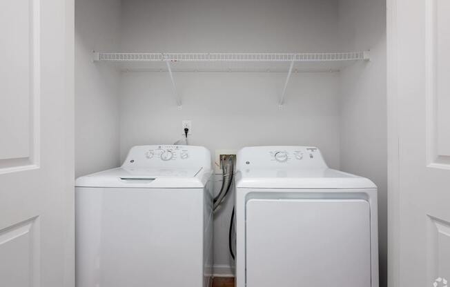 In Unit Washer and Dryer