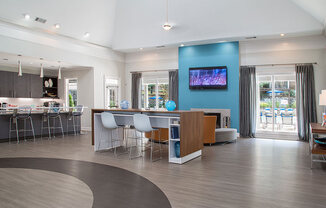 Clubhouse with Lounge area.