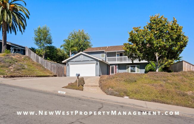 Renovated Poway 5-Bedroom, Available Now! Small Pet Ok!