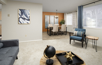 Creekside Apartments - Living & Dining Room