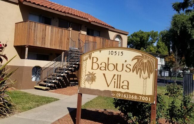 Welcome home to beautiful Babu`s Villa Apartments!
