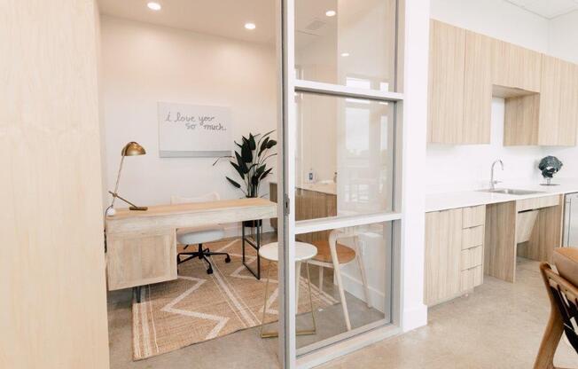 Work Space at Brixton South Shore, Austin, TX