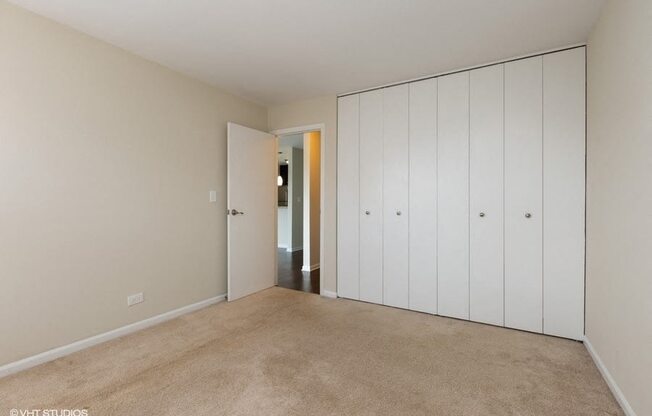 Large bedroom closet