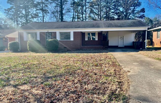 Welcome to this adorable 3-bedroom, 2-bath ranch style brick home, nestled in the historic McCrorey Heights area of Charlotte, NC. Just off Beatties Ford Rd