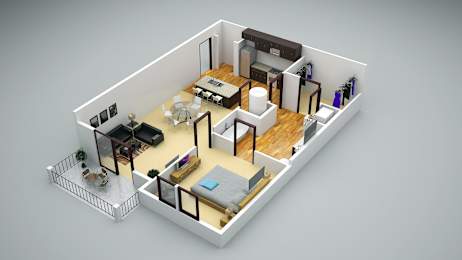 1 bed, 1 bath, 758 sqft, $1,303