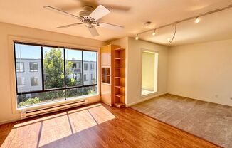 Exceptionally Remodeled Top-Floor Bright Studio