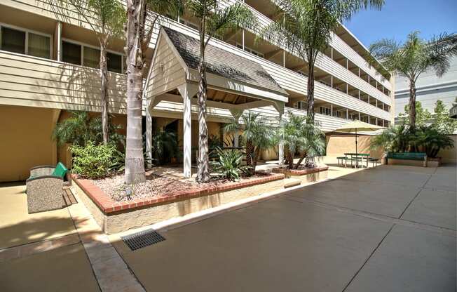 Courtyard Area at Courtyard, Redwood City, CA, 94063