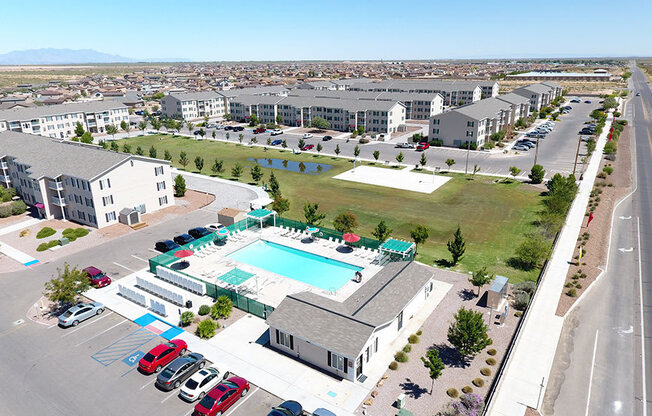 Enjoy A Busy, Active Lifestyle Elegant Exterior View at Van Horne Estates Apartments, Texas