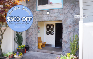 VERY Spacious Corner Townhouse with Private Patio, DW, W/D Hookups!