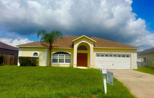 Spacious home in Osceola Cty. Poinciana