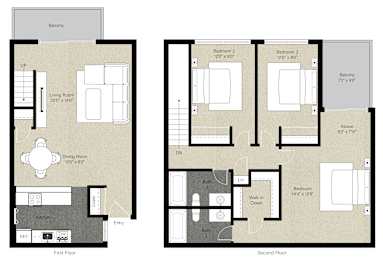 3 beds, 2 baths, 1,301 sqft, $3,770