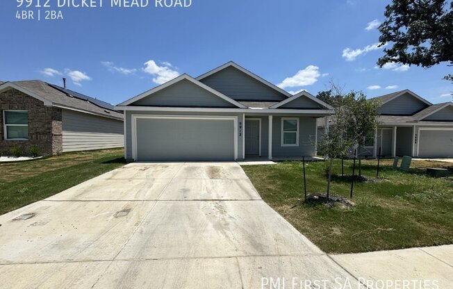 4 beds, 2 baths, 1,667 sqft, $1,850