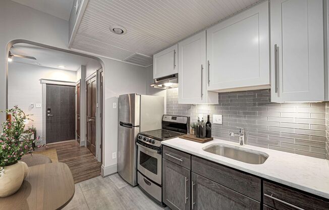 Studio, 1 bath, 313 sqft, $1,005, Unit 107